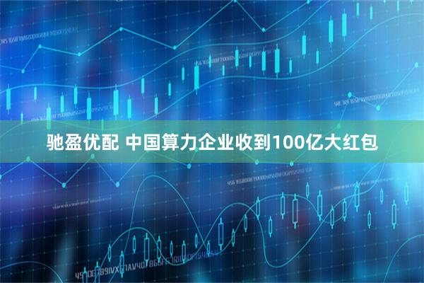 驰盈优配 中国算力企业收到100亿大红包